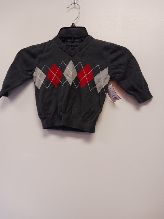 Grey/Red Cherokee Sweater, 18M B