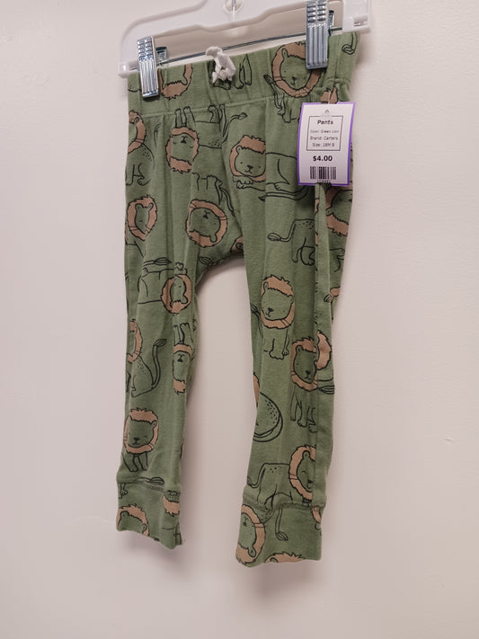 Green Lion Carters Pants, 18M B