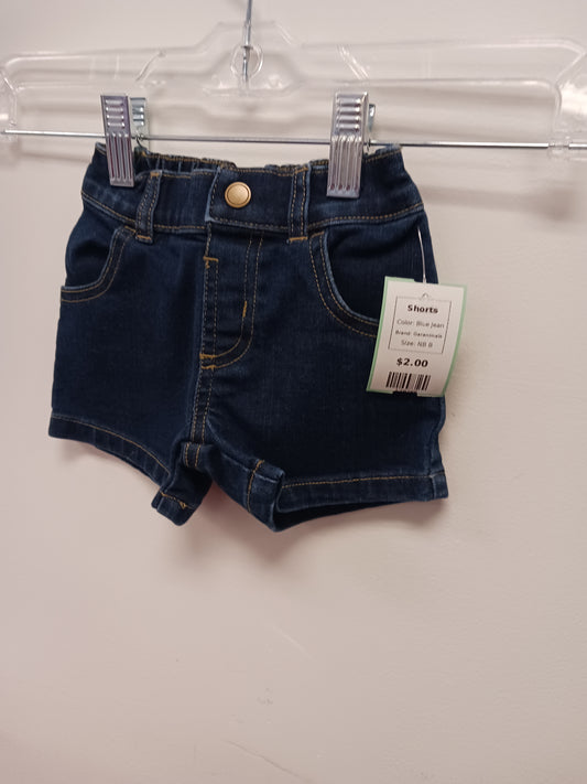 Blue Jean Garanimals Shorts, NB B