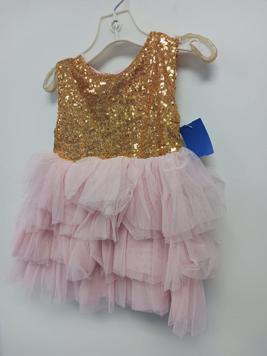 Copper Boutique Sequin Dress    2/3, 2T G