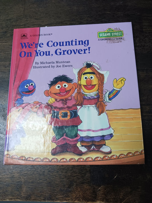 We're Counting On You, Grover! Book
