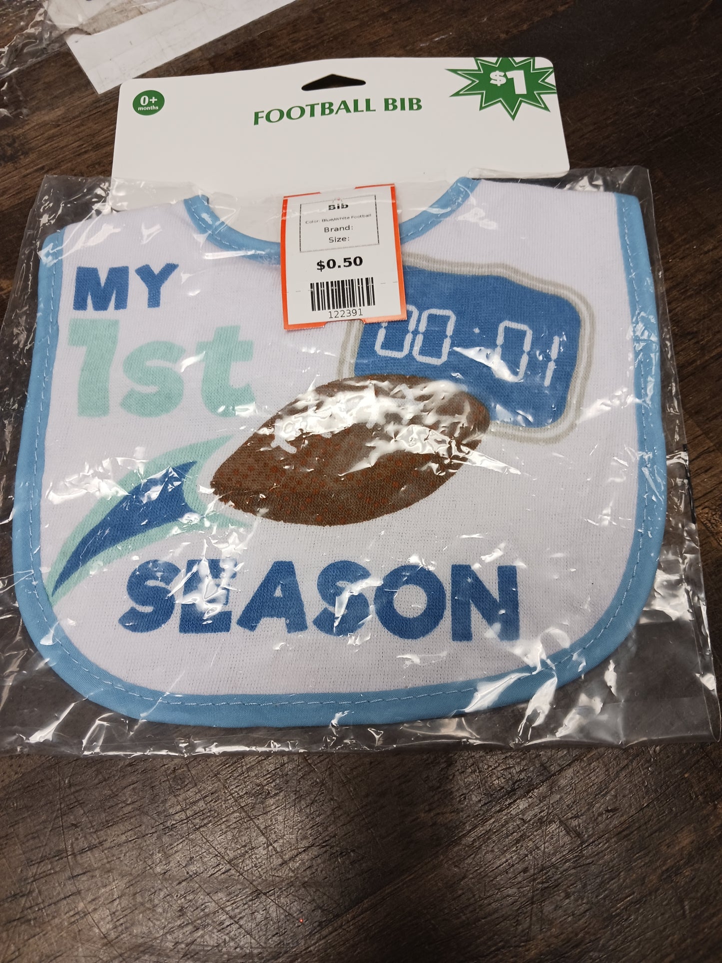 Blue/White Football  Bib