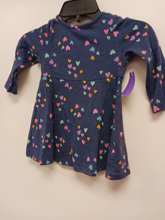 blue Cat & Jack Heart Dress, 18M G