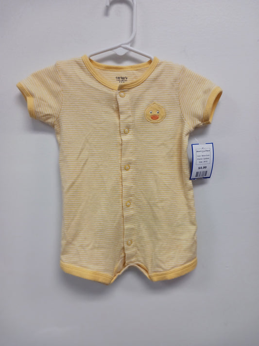 Yellow Duck Carters Short One Piece, 3M B