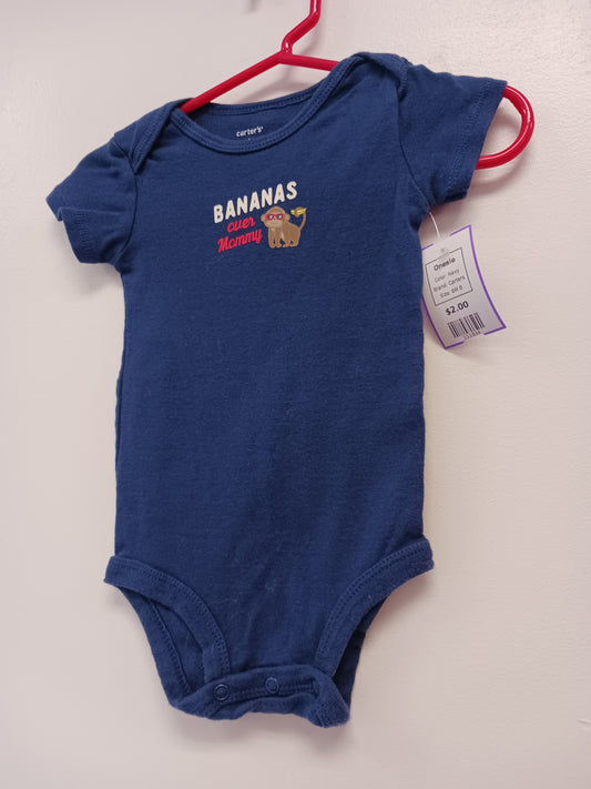 Navy Carters Onesie, 6M B