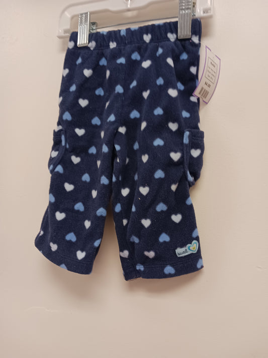 Navy Heart Carters Pants, 3M G