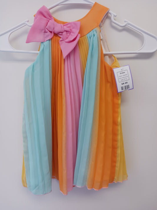 Colorful Rare Editions Dress, 2T G