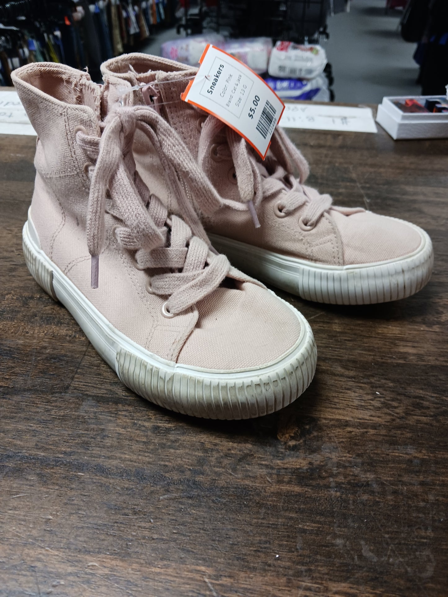Pink Cat & Jack Sneakers, 13 G