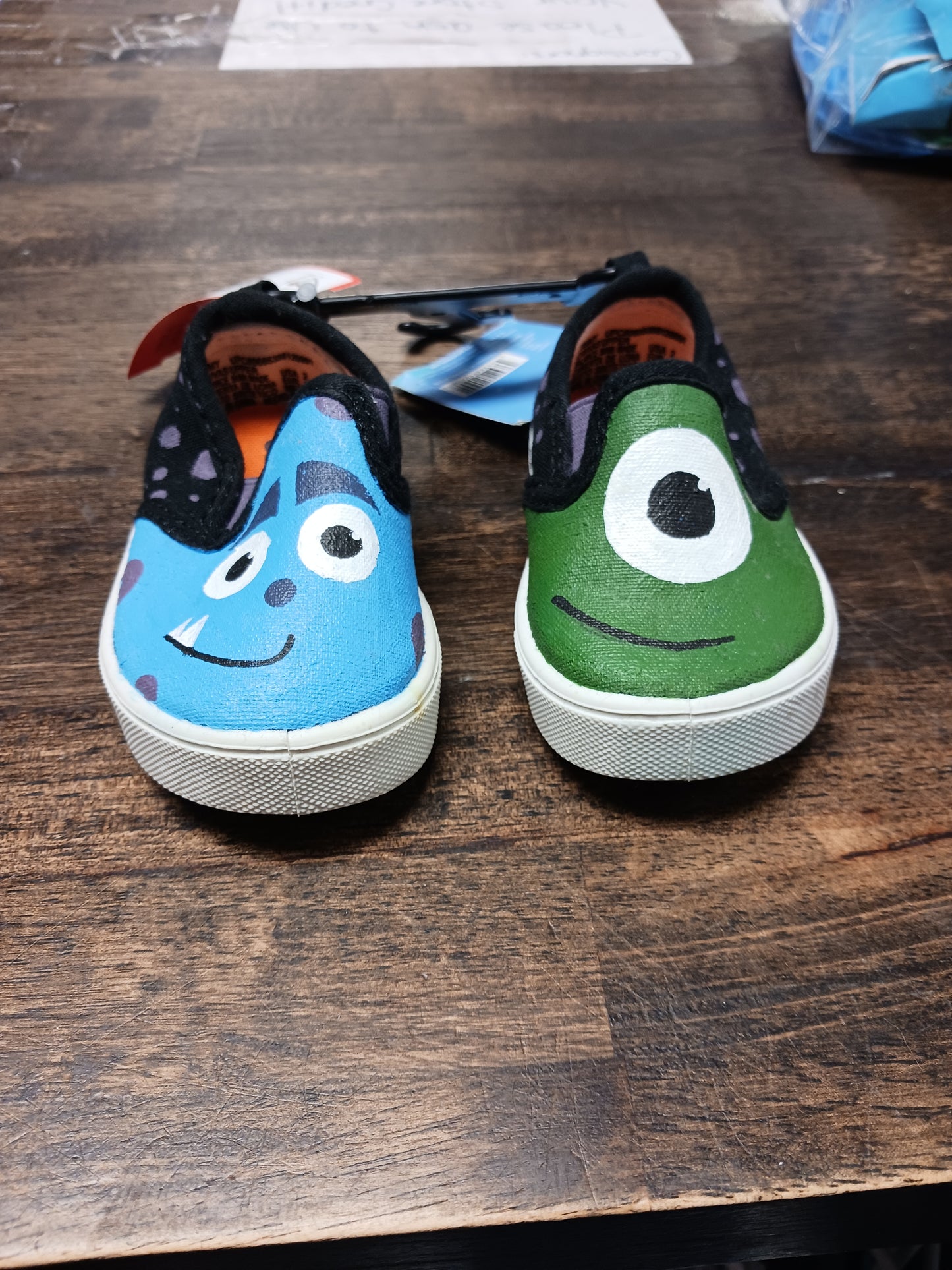 Garanimals Monster Inc Slip Ons Brand New, 2 B