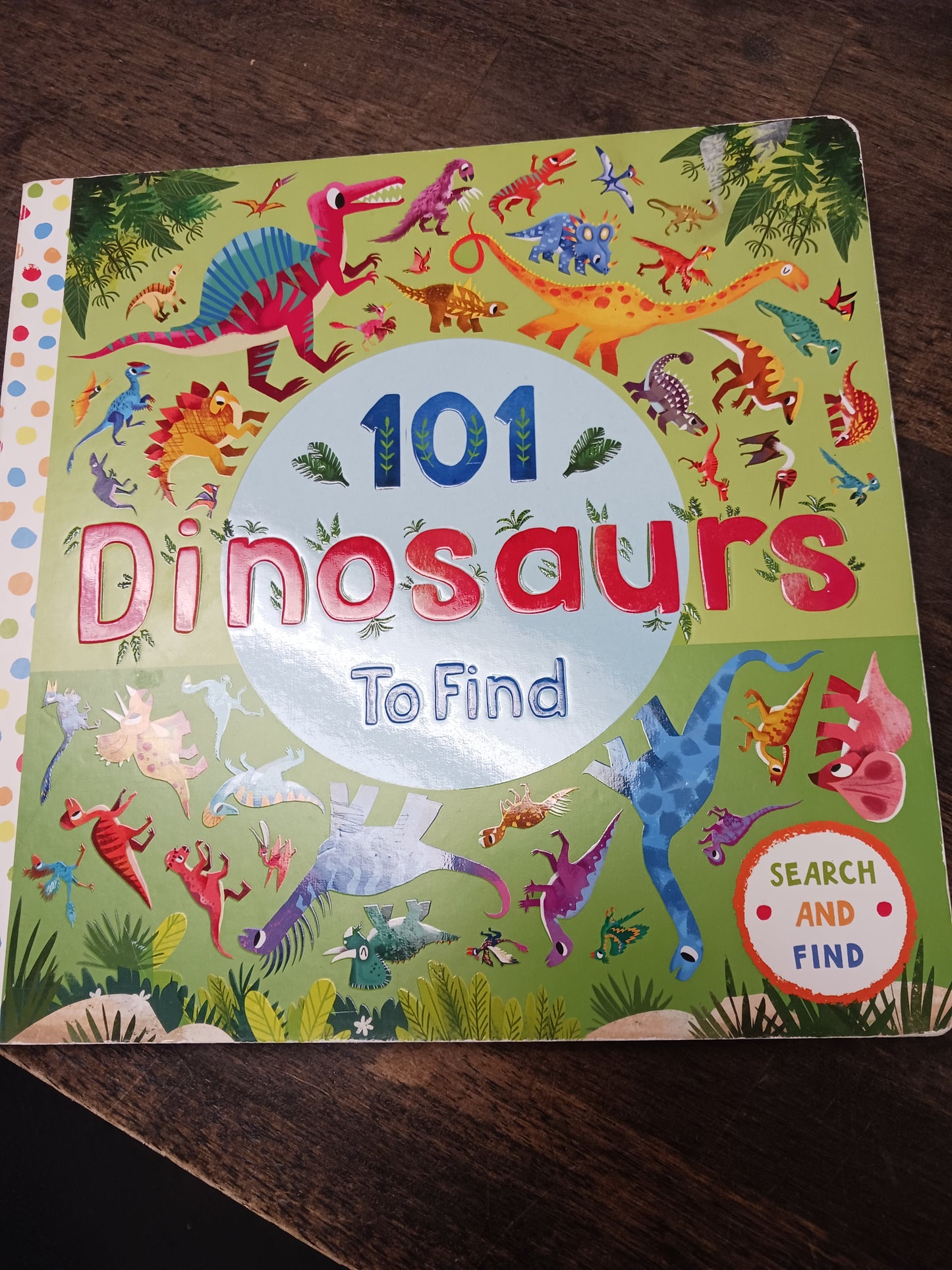 101 Dinosaurs to Find Book