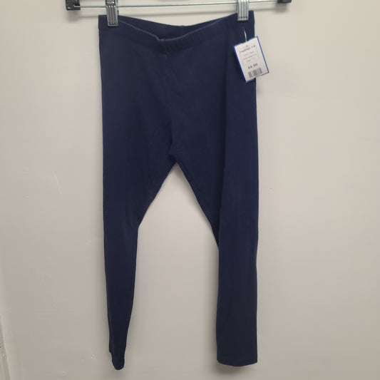 Navy Faded Glory Leggings 7/8, 7 G