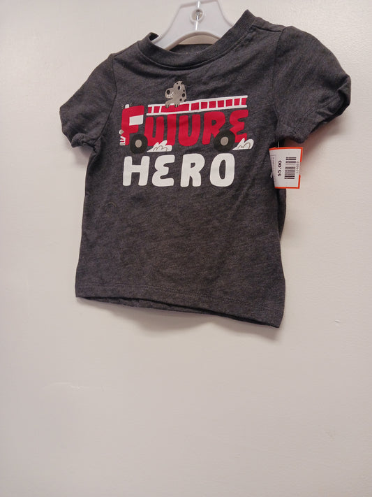grey Old Navy Future Hero Tshirt, 12-18M B