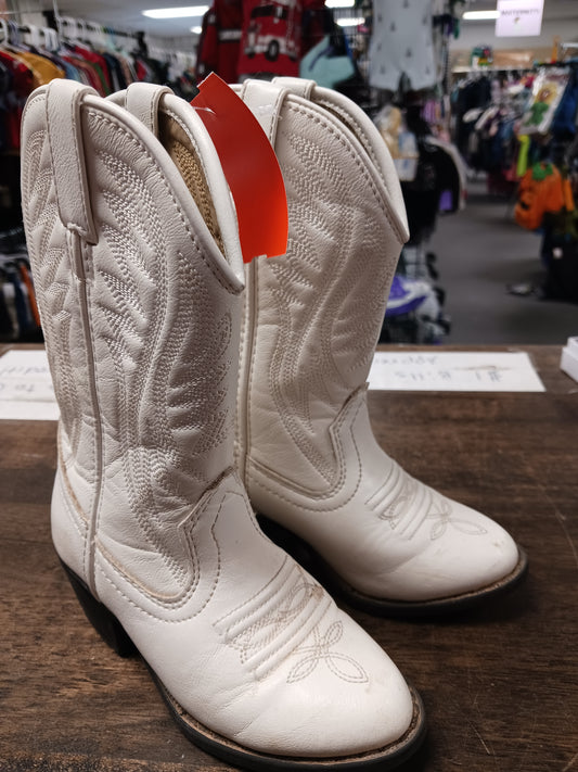 White Smoky Mountain Cowgirl Boots, 9C G