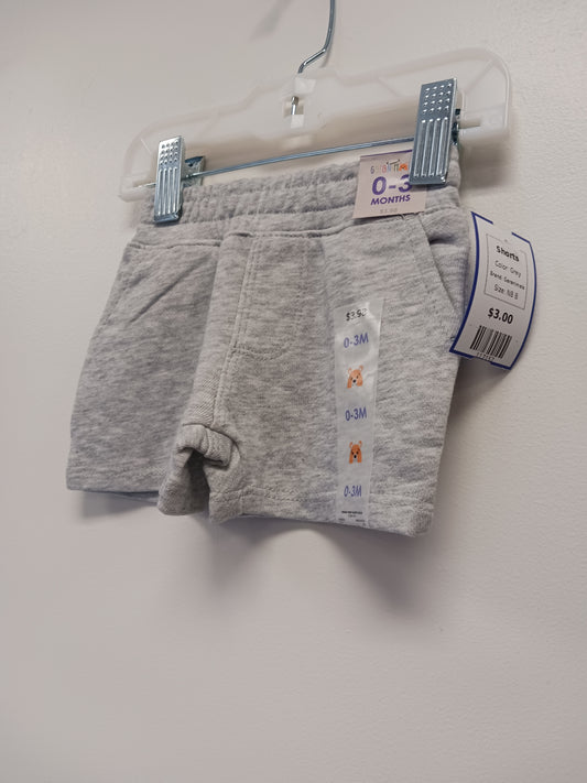 Grey Garanimals Shorts, NB B
