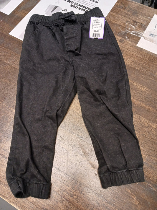 black Garanimals Joggers, 2T B
