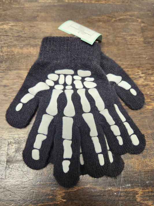 Black  Skeleton Gloves