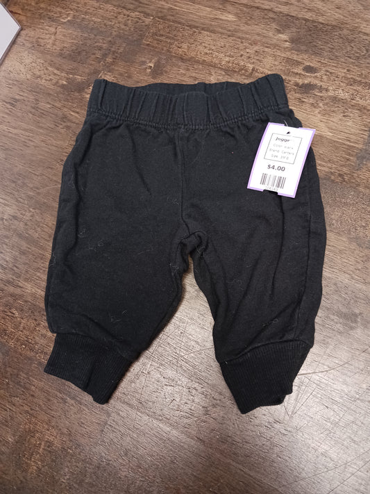 black Carters Joggers, 3M B
