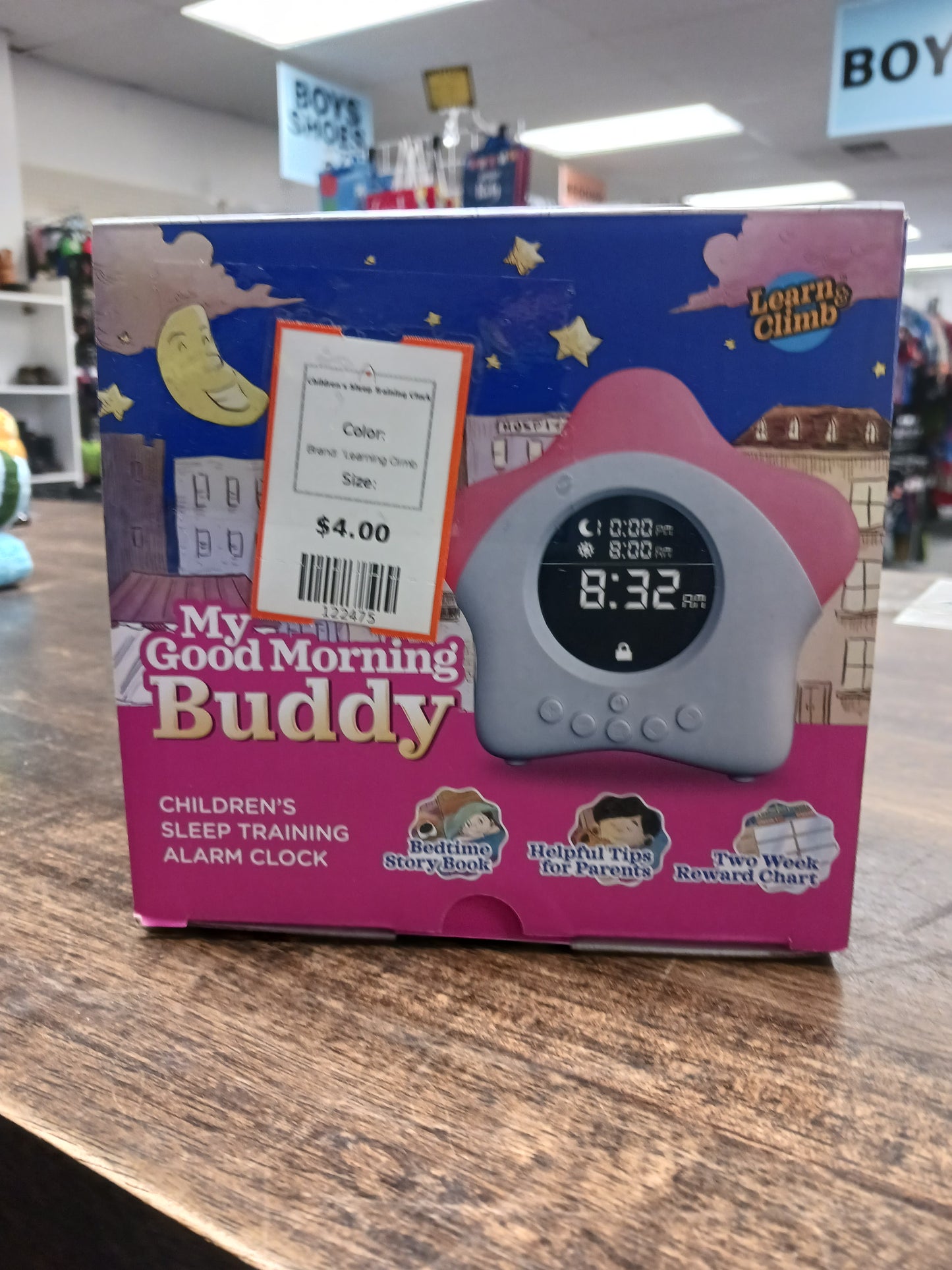 'Learning Climb Children's Sleep Training Clock