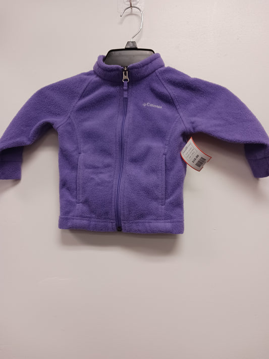 purple Columbia Fleece Jacket 12/18m, 12M G