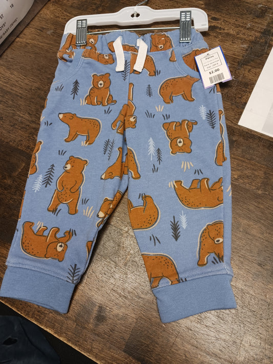 Blue/Brown Bear Garanimals Pants, 18M B