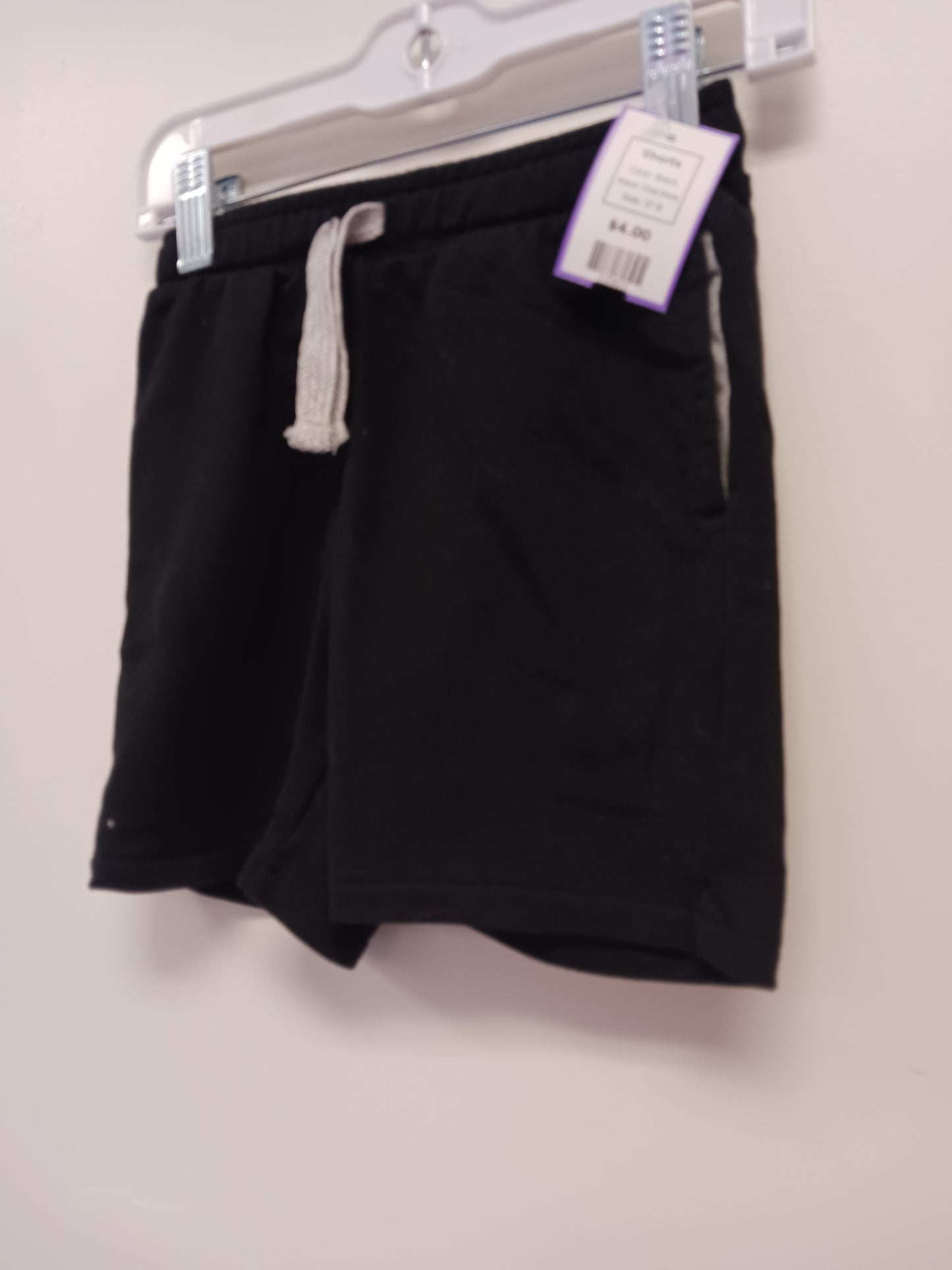 Black Okie Dokie Shorts, 3T B