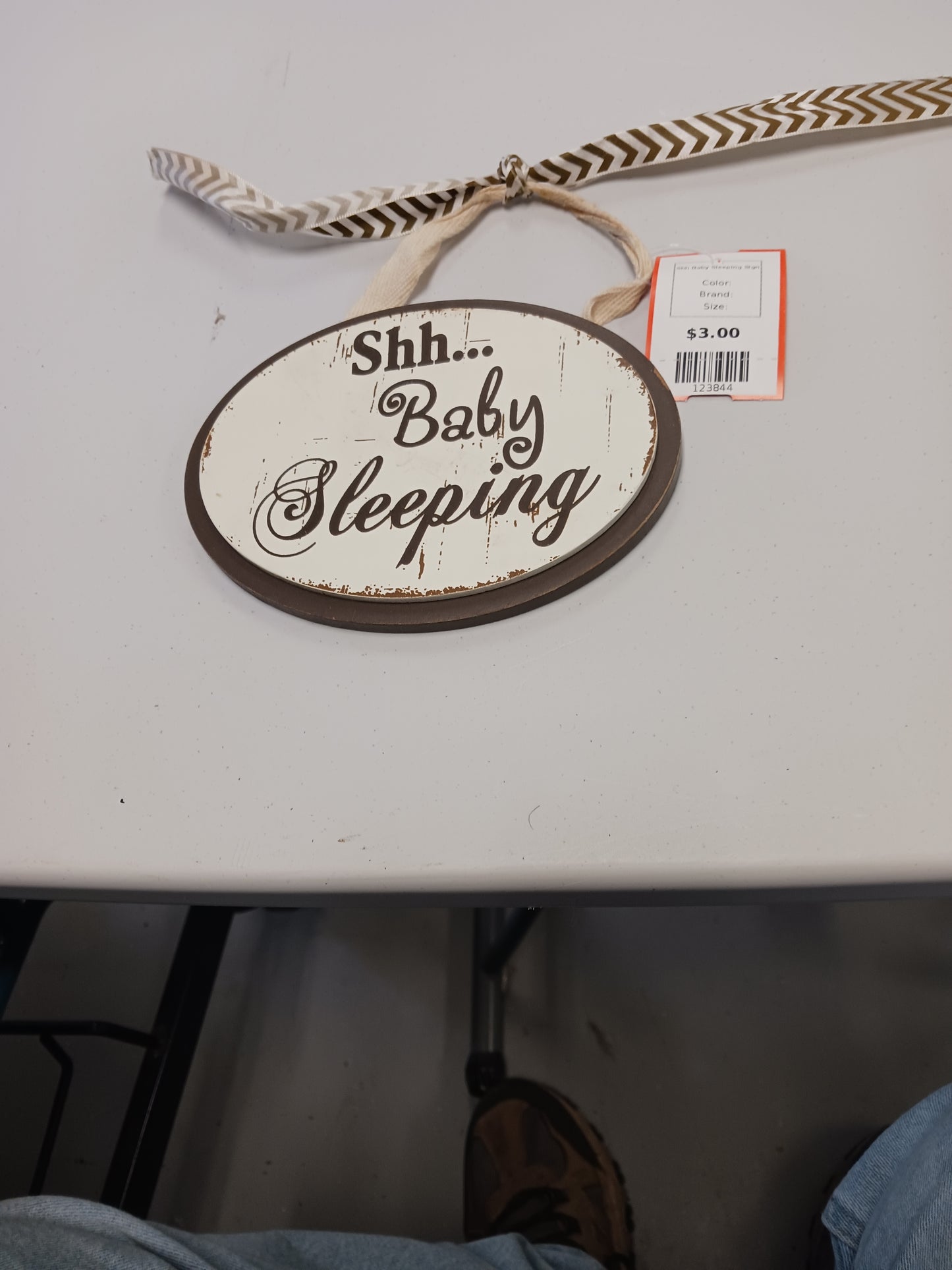 Shh Baby Sleeping Sign