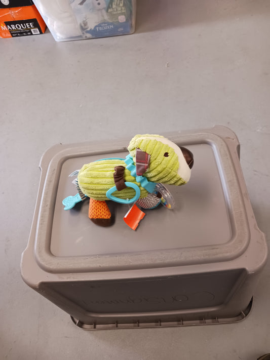 Green Skip Hop Dog Rattles