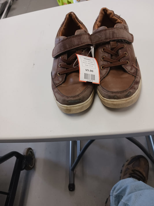 Brown Deerstags Shoes, 2Y B
