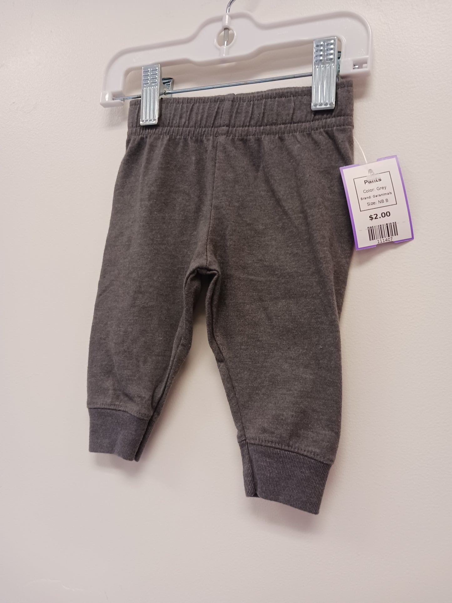 Grey Garanimals Pants, NB B