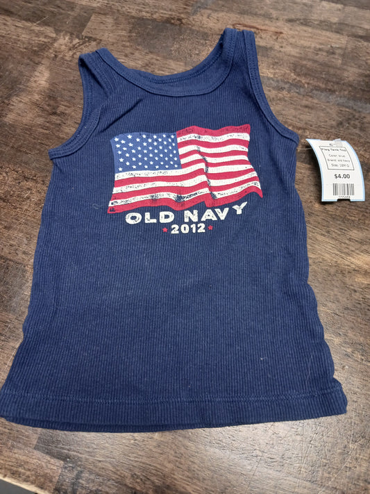blue old Navy Flag Tank Top, 18M G