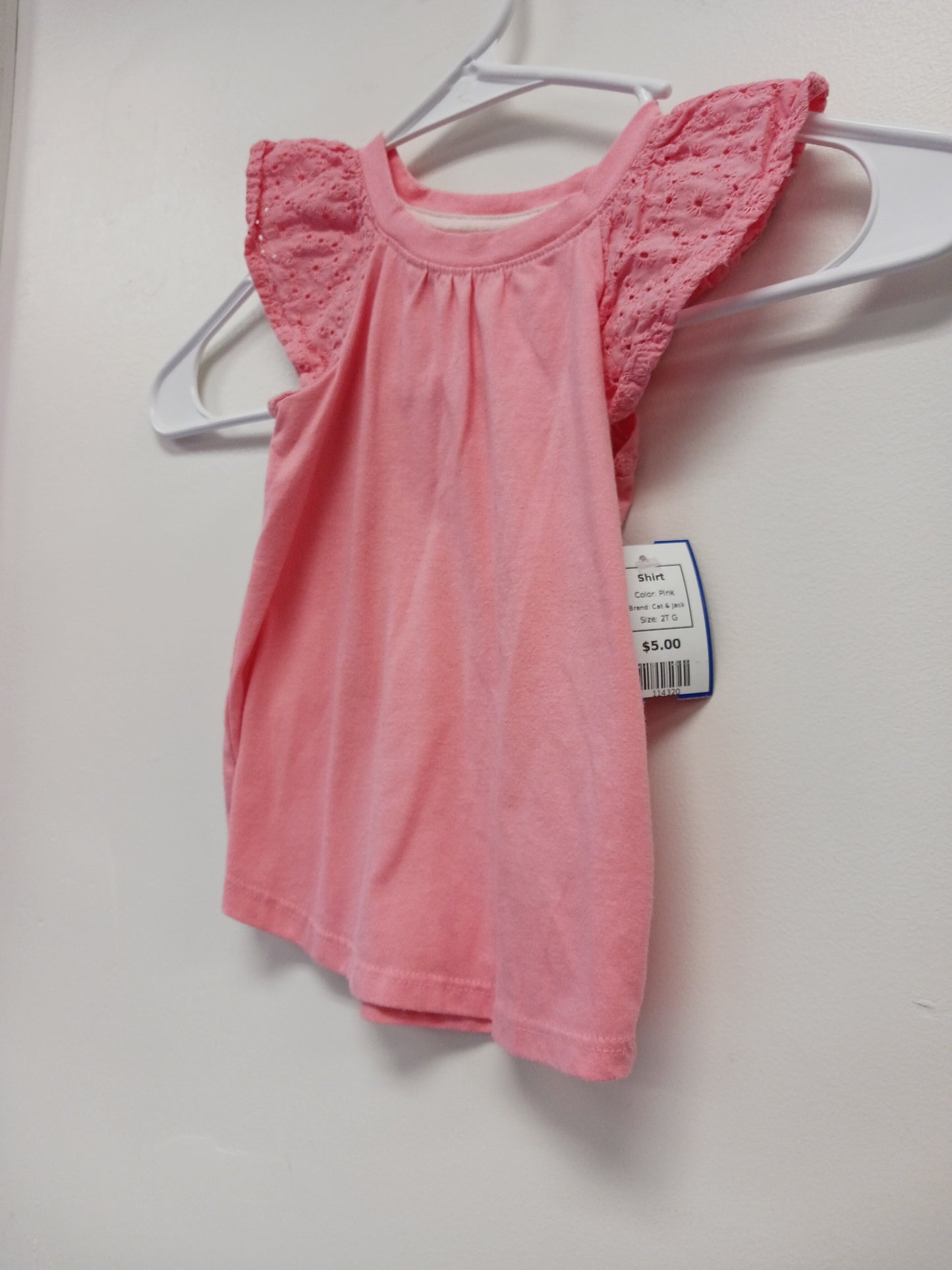Pink Cat & Jack Shirt, 2T G