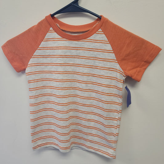 Orange/Grey Max & Marcus Shirt, 4T B