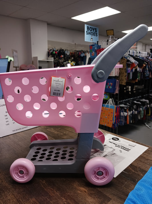Pink  Shopping Cart
