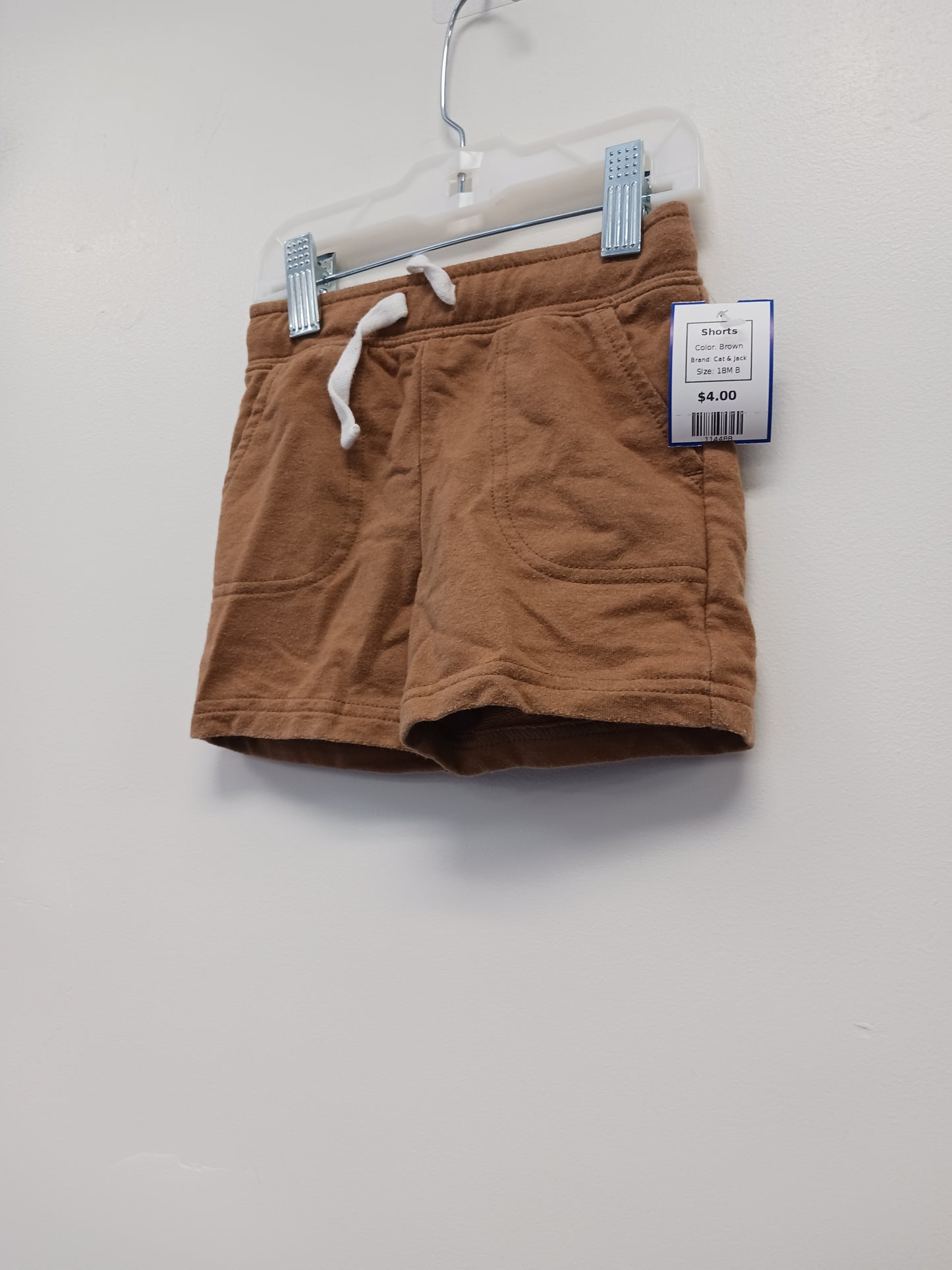 Brown Cat & Jack Shorts, 18M B