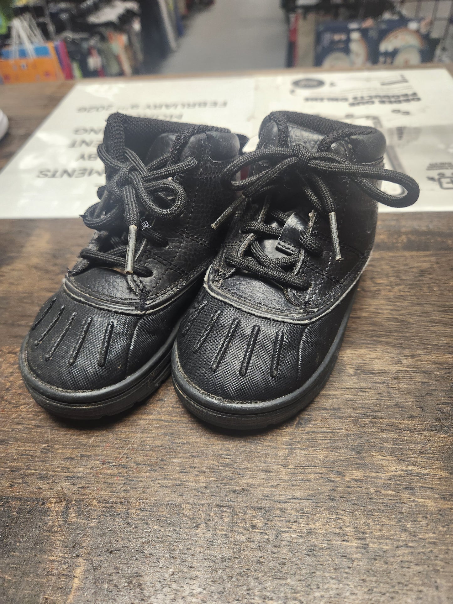 Black Nike High Tops, 7C B