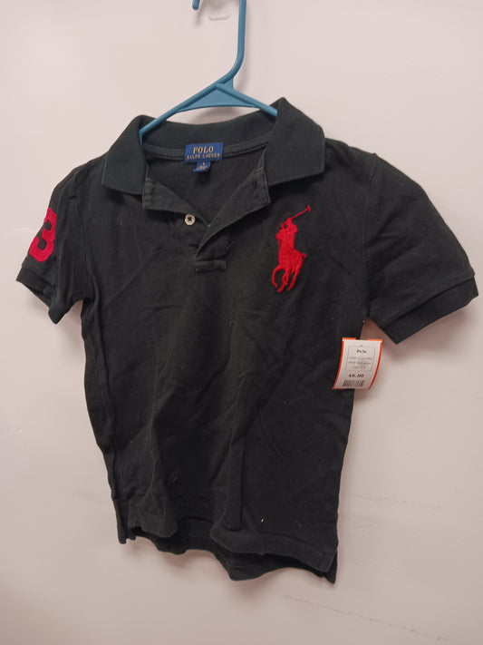 Black/Red Ralph Lauren Polo, 6 B
