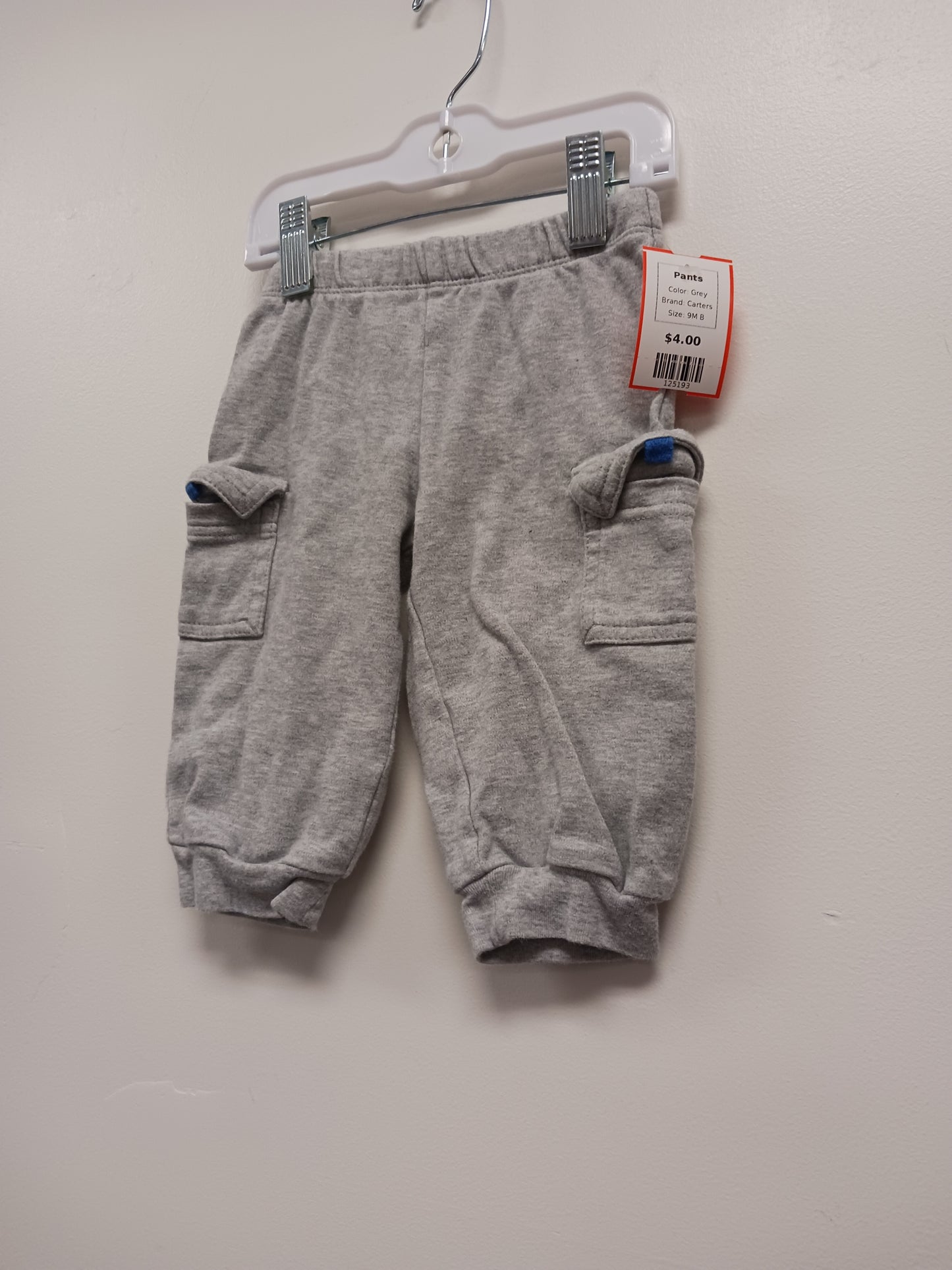 Grey Carters Pants, 9M B