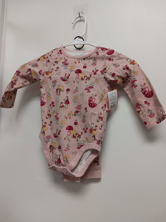 Pink Garanimals 2 Piece Fox Outfit, 18M G