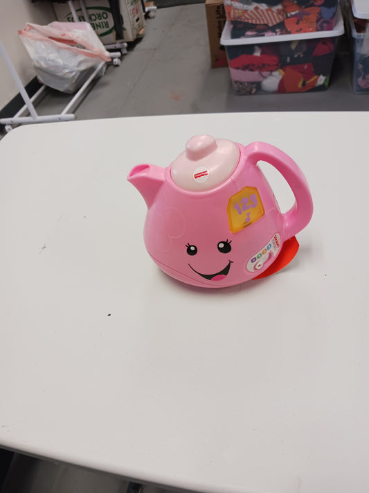 pink Fisher Price Singing Tea Pot