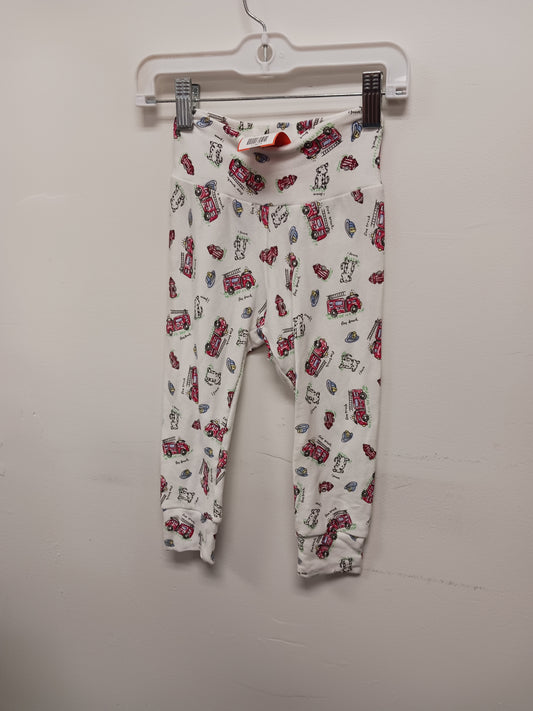 white Boutique Fire Truck Joggers, 18M B