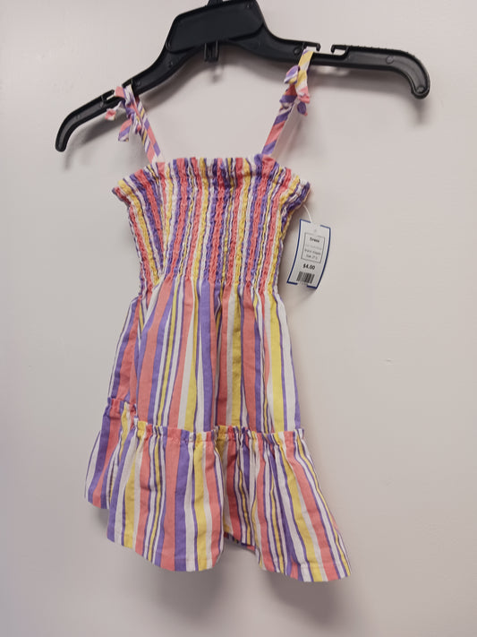 Colorful Striped Kidgets Dress, 2T G