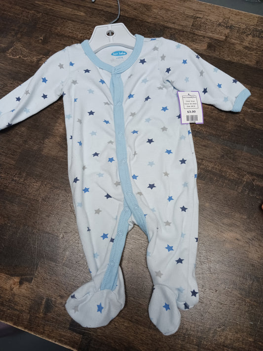 blue Bon Bebe Star Sleeper 6-9m, 6M B