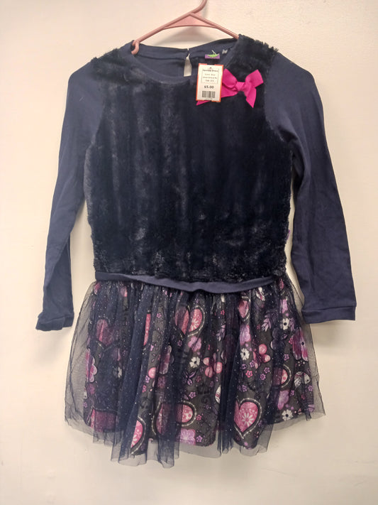 Blue Dollie & Me Sparkle Dress, 8 G