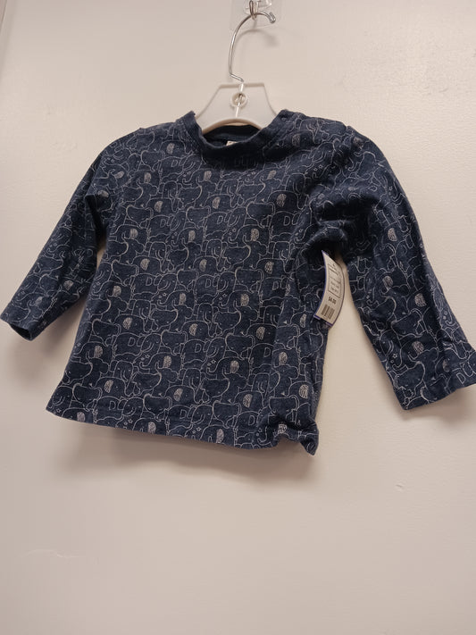 Navy Animal Next Longsleeve Shirt, 9M B