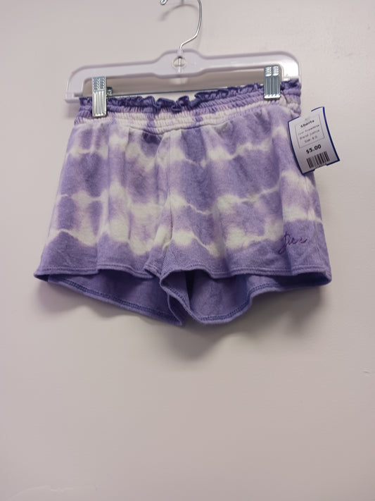 Purple/White Justice Shorts, 6 G