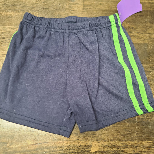 blue Carters Side Stripe Shorts, 18M B