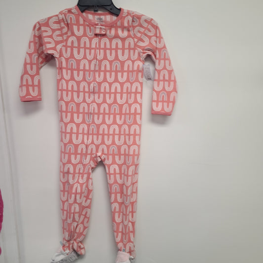 pink Child of Mine One piece Rainbow Sleeper, 5T G