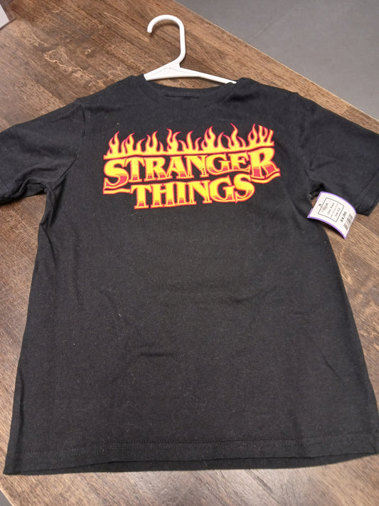 Black Stranger Things Shirt, 8 B