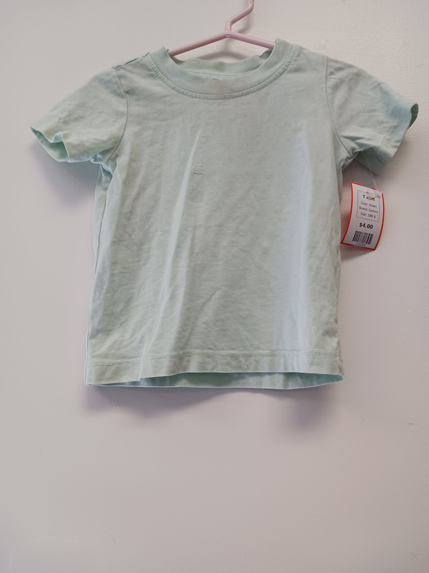 Green Carters T shirt, 18M B