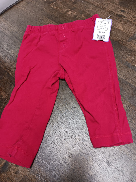Red Gap Pants, 6M G